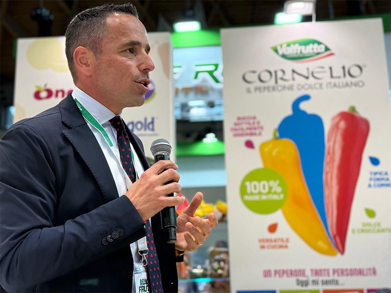 Enrico Bucchi, direttore generale di Valfrutta Fresco